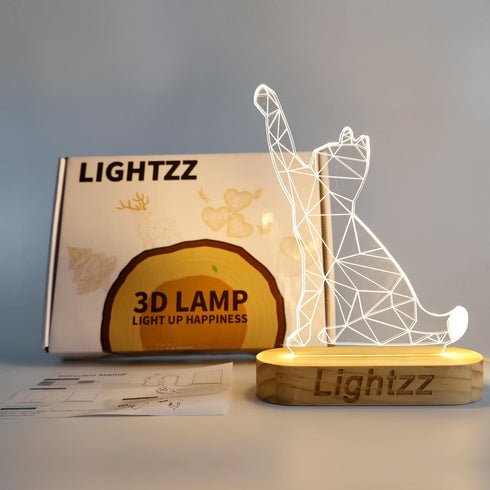 3D Illusion Night Light